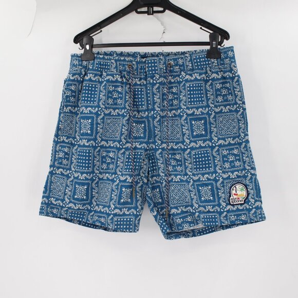 Reyn Spooner Swim Trunks Mens Medium Hawaiian Beach Fishing Hiking Drawstring - Picture 1 of 11